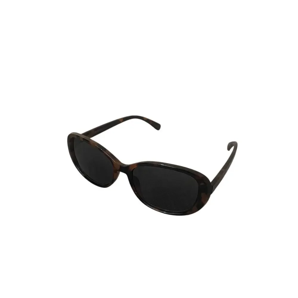 New BCBGeneration Womens Polarized Brown Tortoise Shell Oval Sunglasses